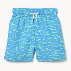 Toddler Boys' Printed Swim Trunk