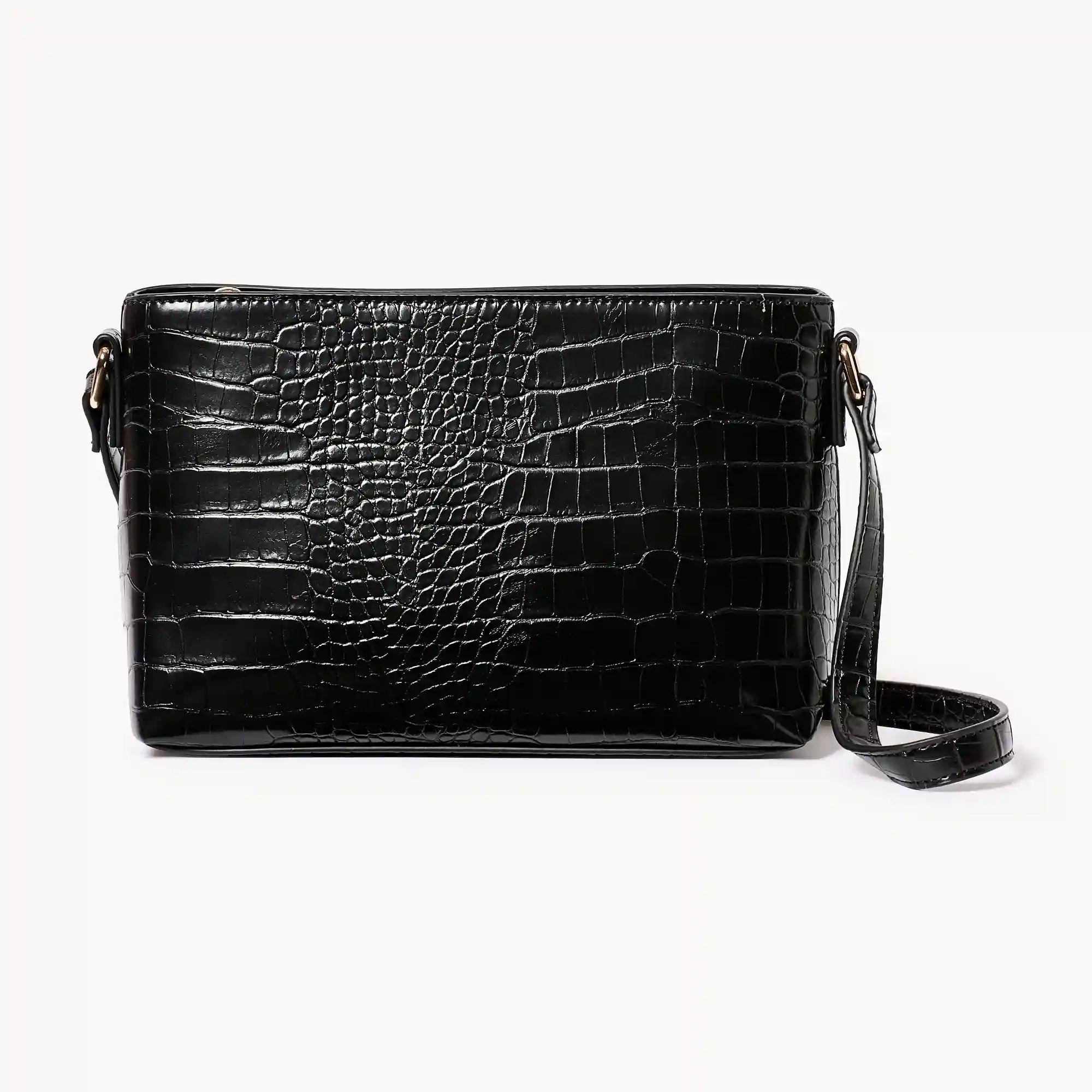 Zip-Top Shoulder Bag