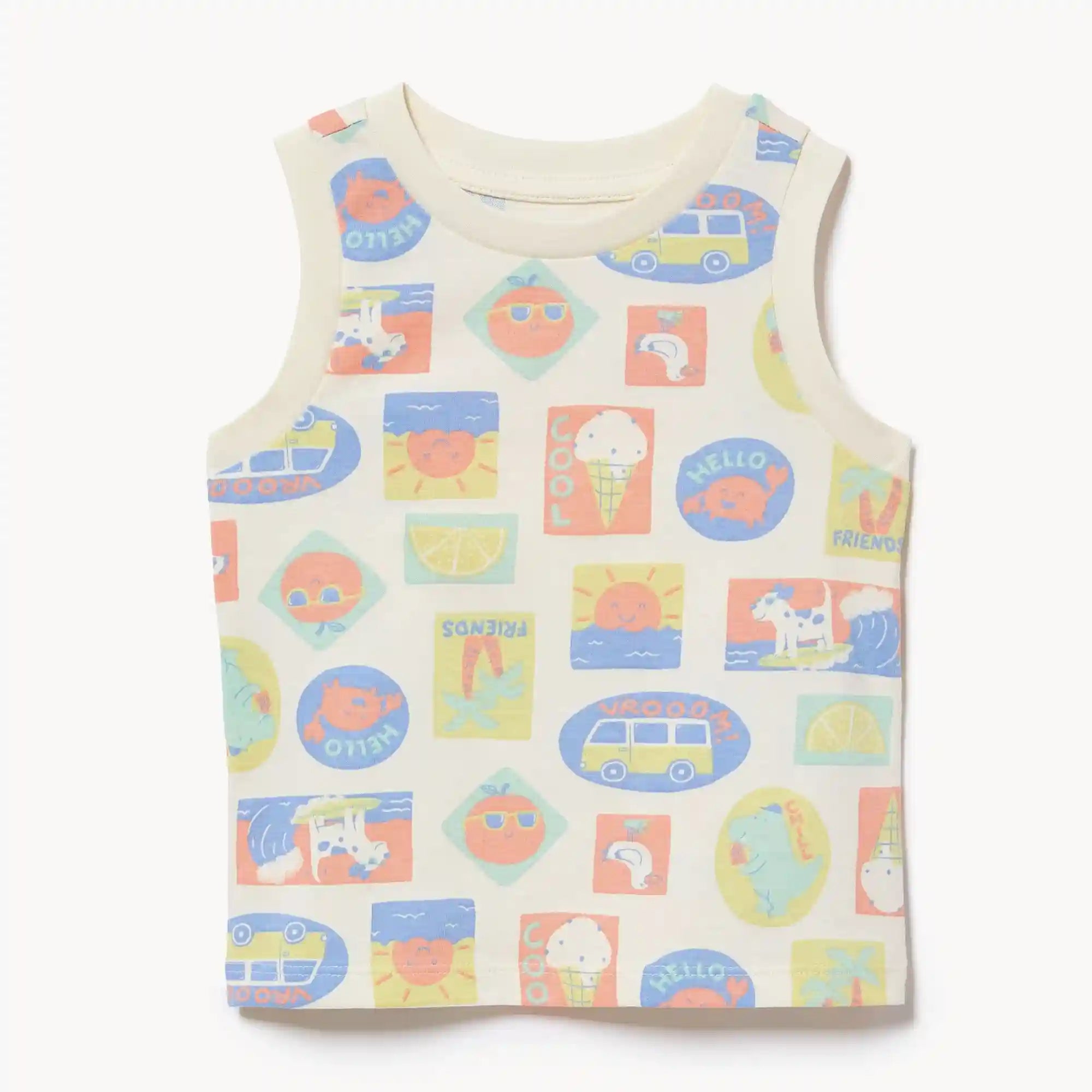 Baby Boys' Printed Tank
