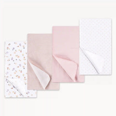 Newborn Huggies Organic Cotton Blanket 4-Pack