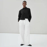 Linen Cotton Wide Leg Pant