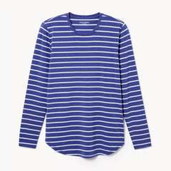 Active Striped Long Sleeve Top