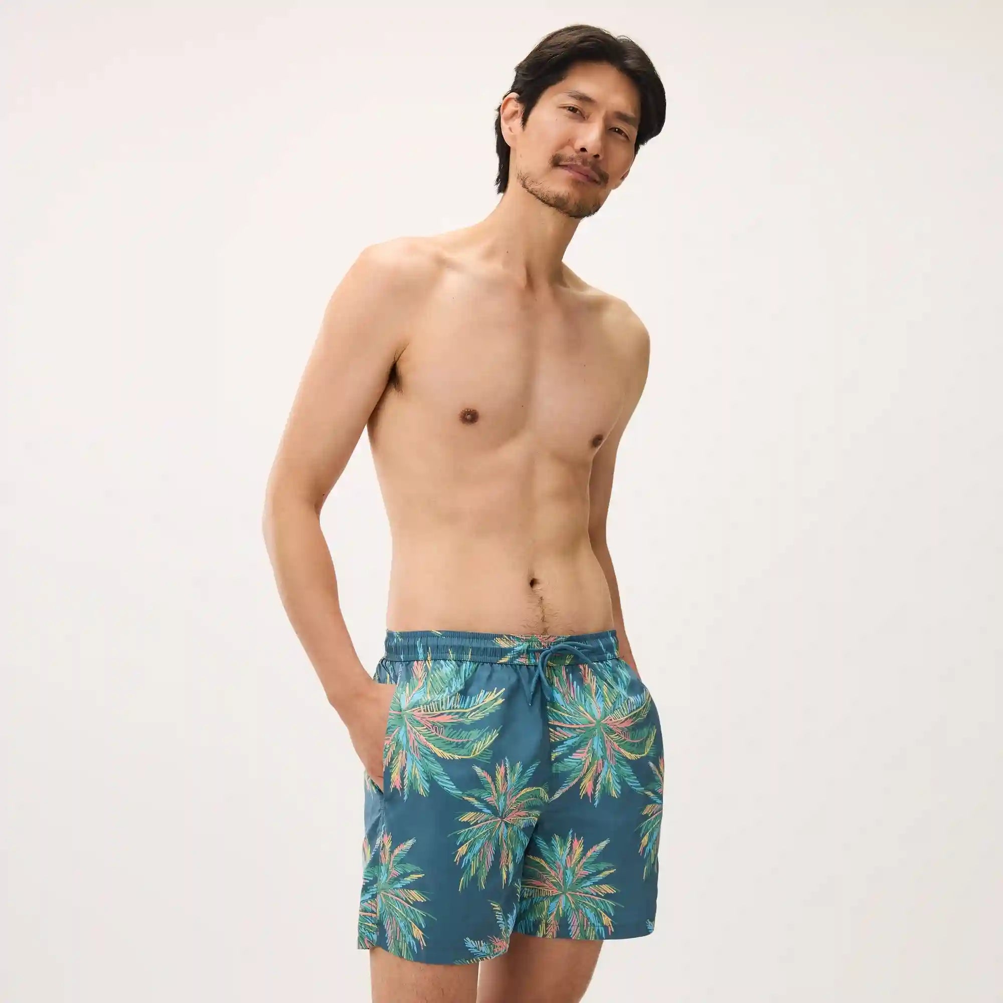 Men's Printed 6" Swim Trunk