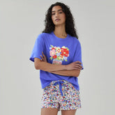 Printed Sleep Short
