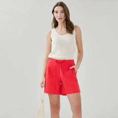 Linen Cotton Utility Short