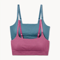 Women+ 2-Pack Seamless Bralette