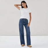 High Rise Wide Leg Jean