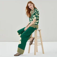 Wide Leg Pull-On Pant