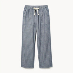Dark Wash Pull-On Utility Pant