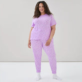 Women+ Printed T-Shirt Set