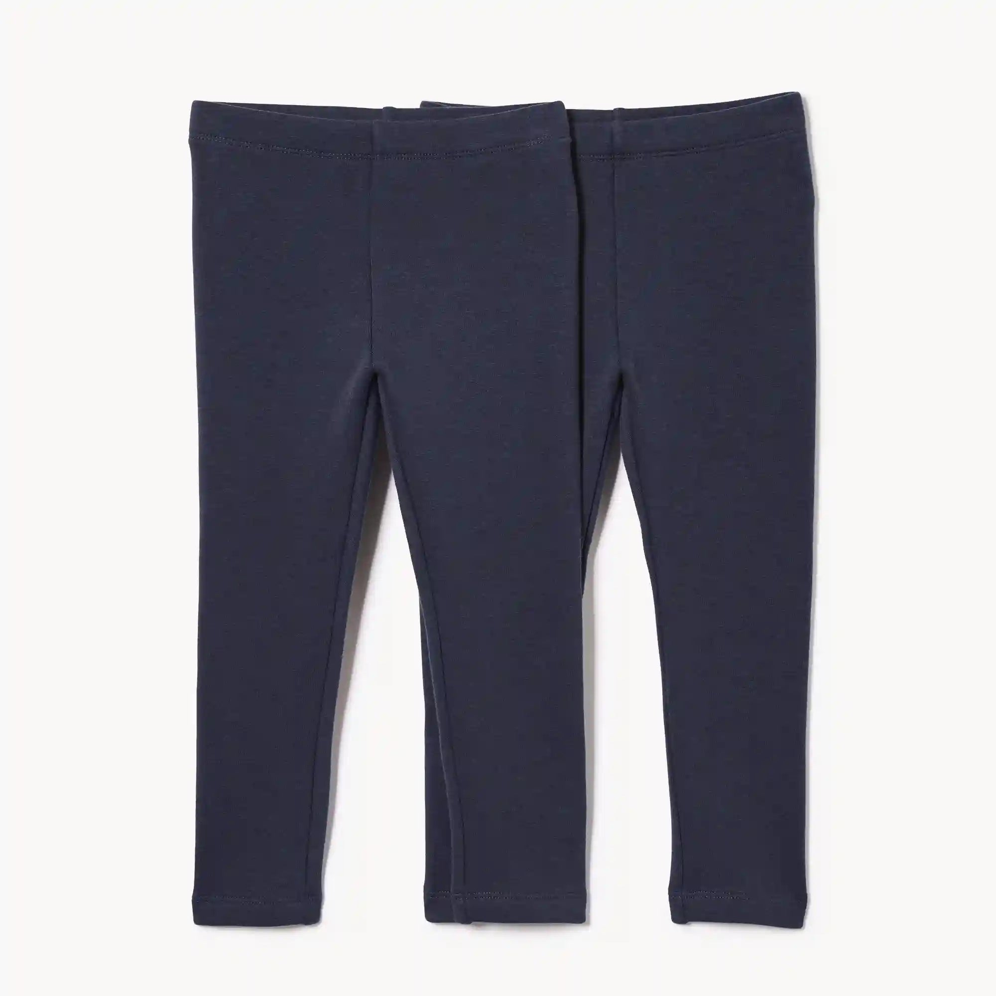 Toddler Girls' 2-Pack Uniform Fleece Legging
