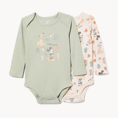 Baby Boys' Disney Mickey Mouse 2-Pack Bodysuit