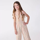 Tween Girls' Printed Jumpsuit