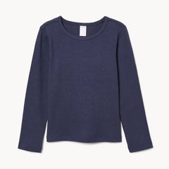 Toddler Girls' Ribbed Long Sleeve Top