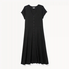 Women+ Button Front Midi Dress