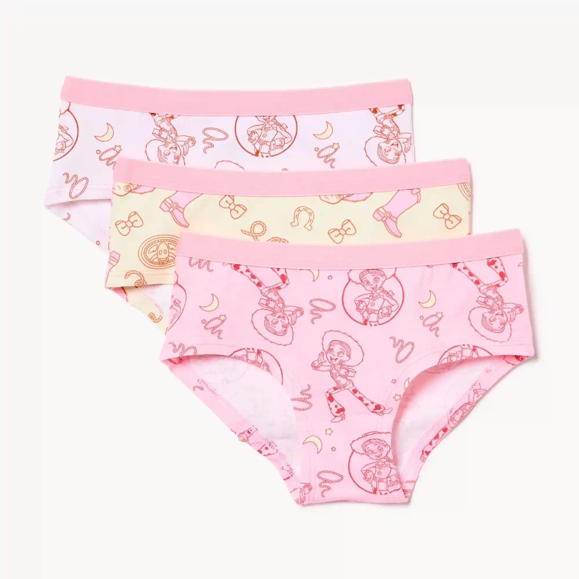 Toddler Girls' Pixar Toy Story 3-Pack Boyshort
