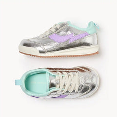 Toddler Girls' Lace-Up Sneakers