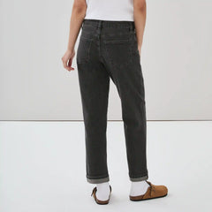 Black Wash Relaxed Fit Jean