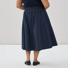 Women+ Flared Midi Skirt