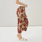 Printed Cropped Sleep Pant