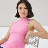 Funnel Neck Top