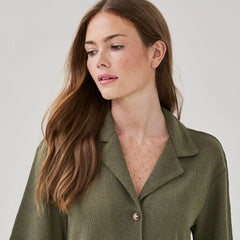Relaxed Camp Collar Shirt