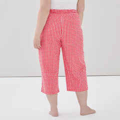 Women+ Printed Cropped Sleep Pant