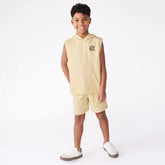 Kid Boys' Sleeveless Graphic Hoodie