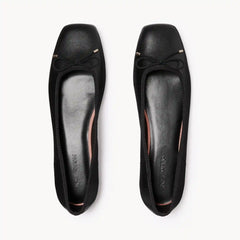 Square Toe Ballet Flats
