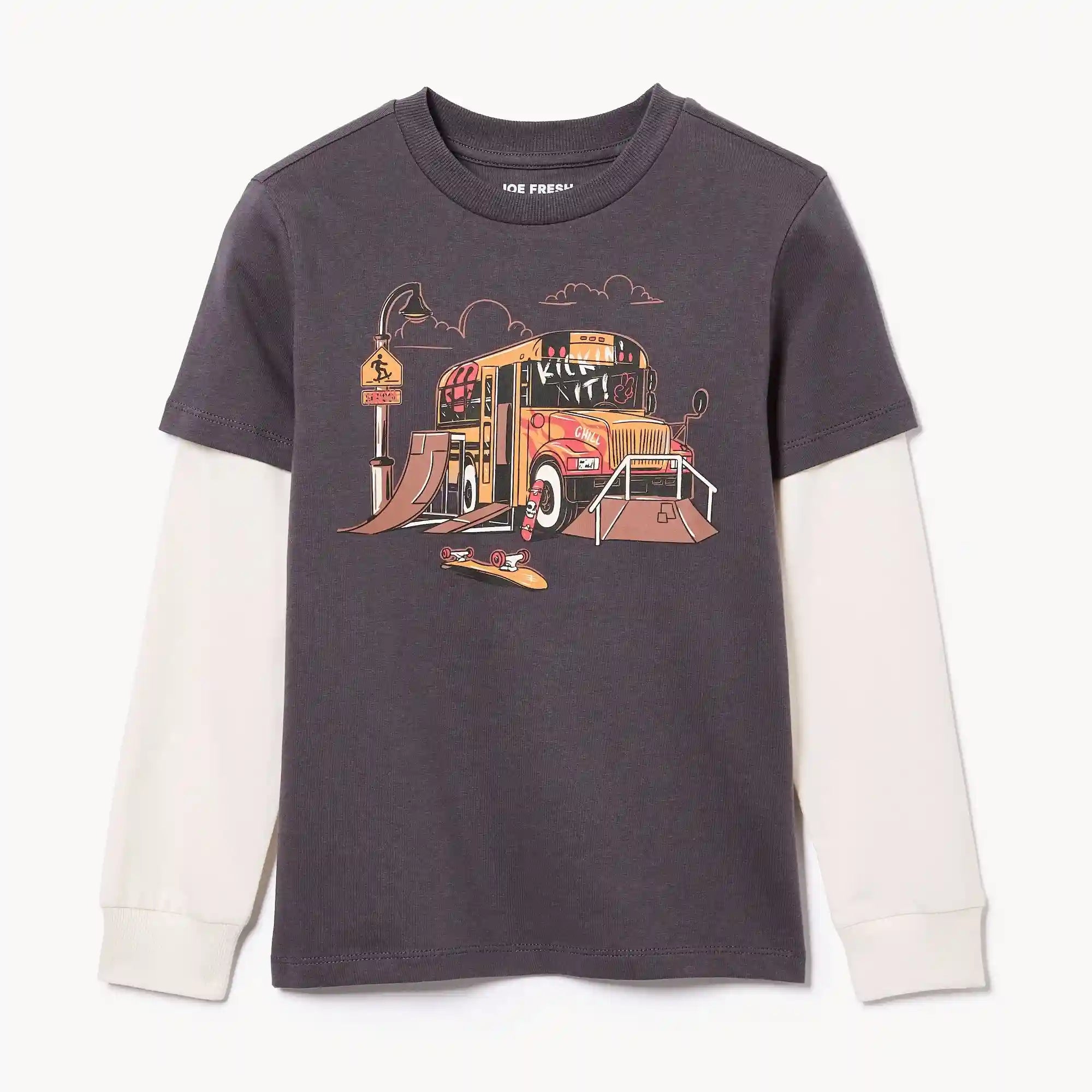 Kid Boys' Layered Long Sleeve Top