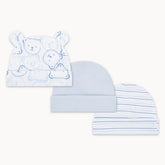 Newborn Huggies Organic Cotton Hat 3-Pack
