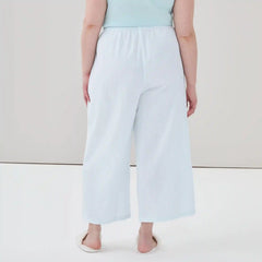 Women+ Seersucker Cropped Sleep Pant