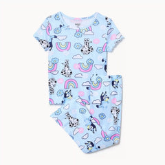 Toddler Girls' Bluey Pointelle Sleep Set