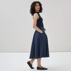 Flared Midi Skirt