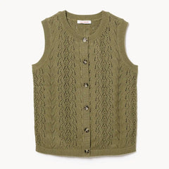 Sleeveless Cardigan