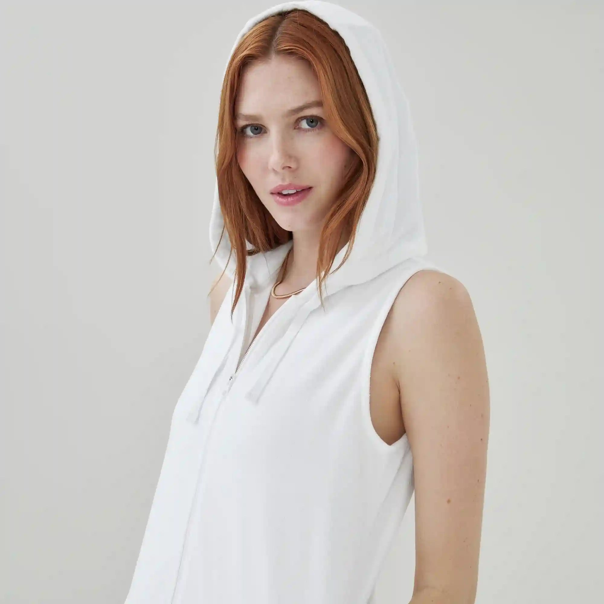 Terry Hooded Cover-Up