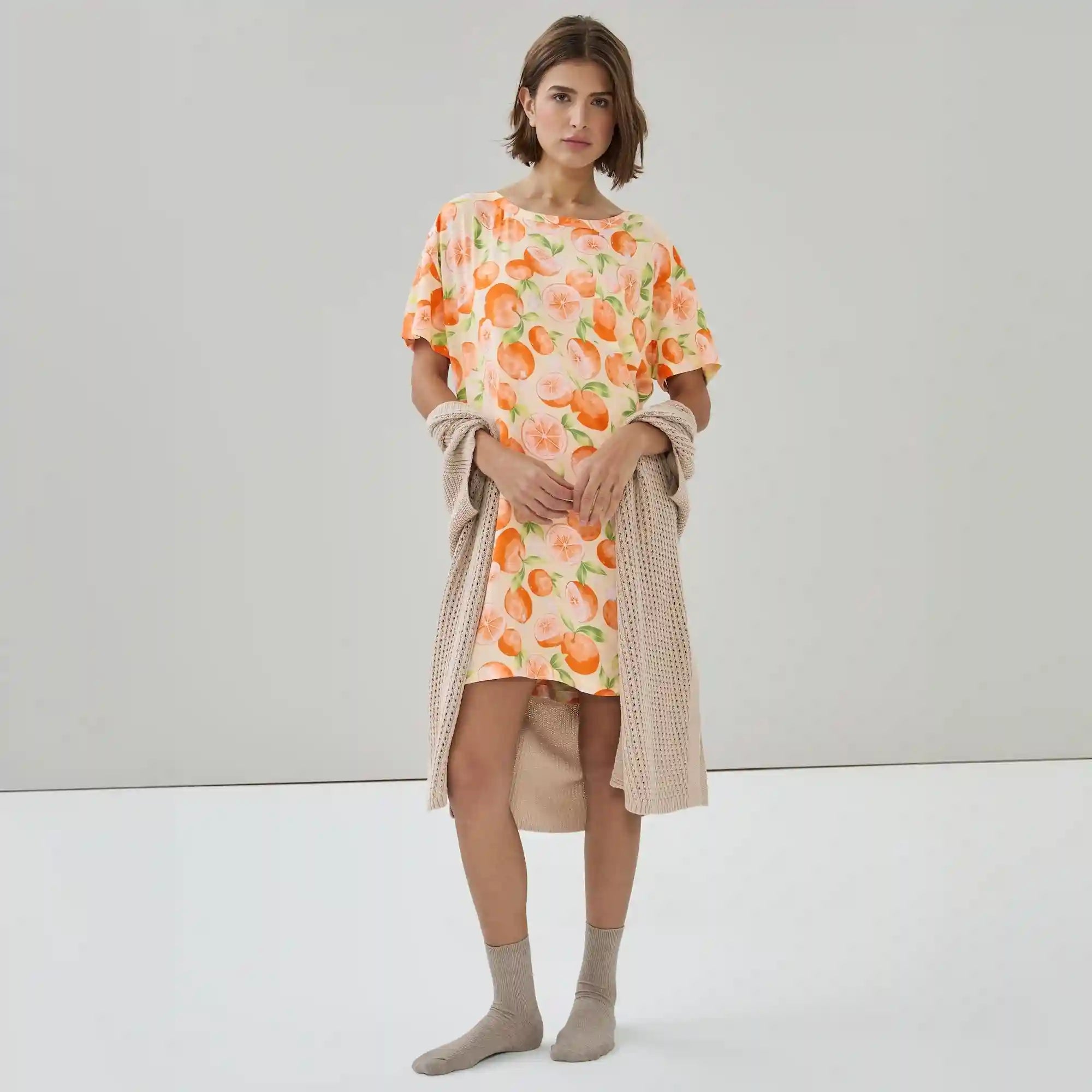 Printed Sleep Dress