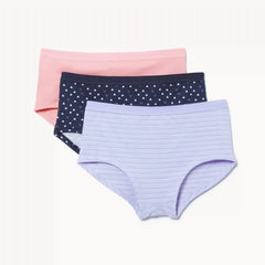 Kid Girls' 3-Pack Boyshort