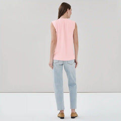 Crepe Sleeveless Top