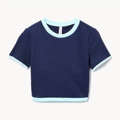 Cropped Swim Top