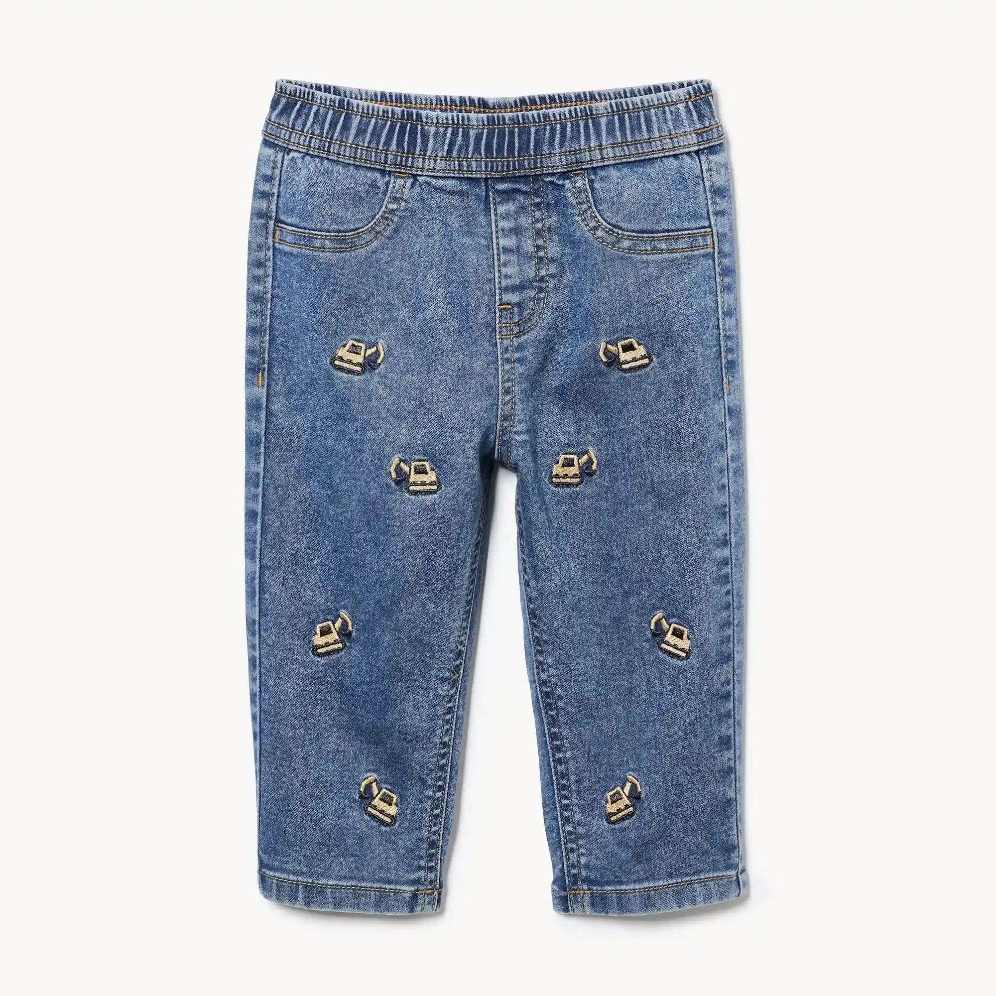 Baby Boys' Embroidered Jean