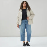 Women+ Short Hooded Raincoat