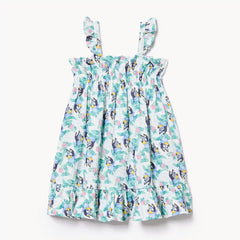 Toddler Girls' Bluey Crinkle Gauze Dress