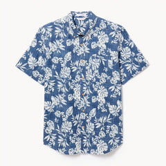 Men's Printed Button-Down Shirt