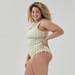 Women+ Striped Bikini Bottom
