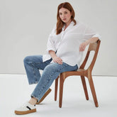 Women+ Medium Wash Straight Fit Jean