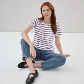 Crewneck Striped T-Shirt