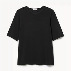 Women+ Ribbed Quarter Sleeve T-Shirt