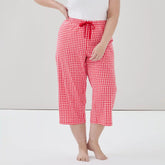 Women+ Printed Cropped Sleep Pant