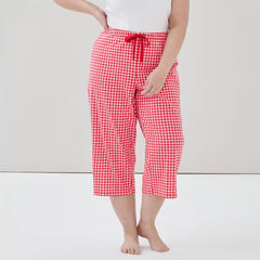 Women+ Printed Cropped Sleep Pant